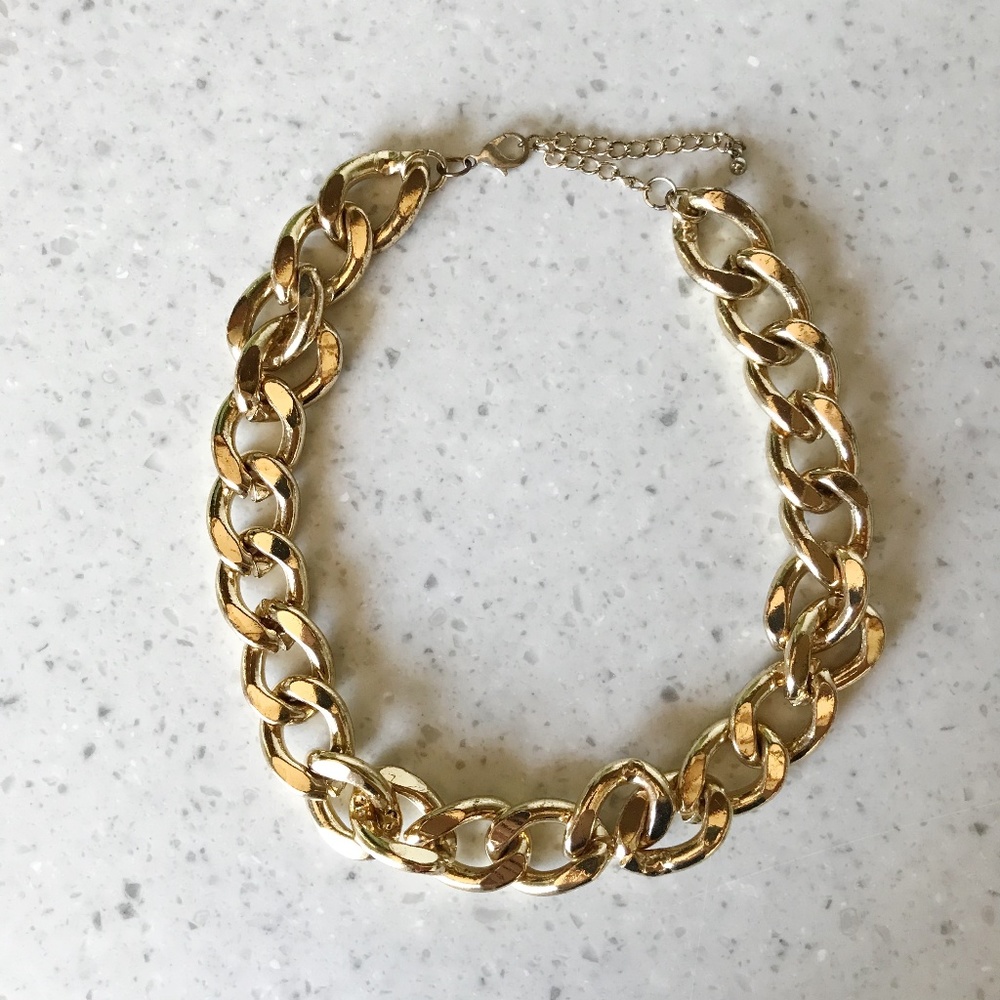 🌿Forever 21 Chain Necklace Goldtone